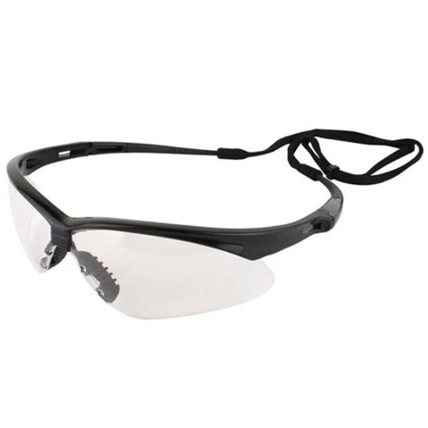 kimberly clark kleenguard v30 nemesis safety eyewear clear black frame