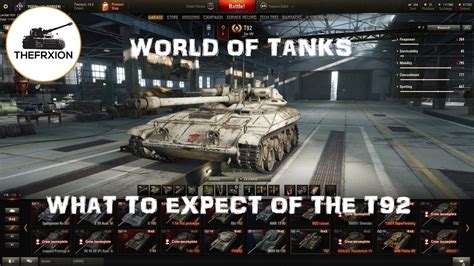 world of tanks best premium tanks t92 review youtube