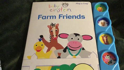 Baby Einstein Farm Friends Pop Up Songbook Review And Read Aloud Part 1