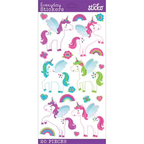 Sticko Themed Stickers Unicorns Michaels