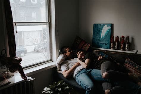 Apartment Hangs Downtown Toronto Couple Shoot Daring Wanderer