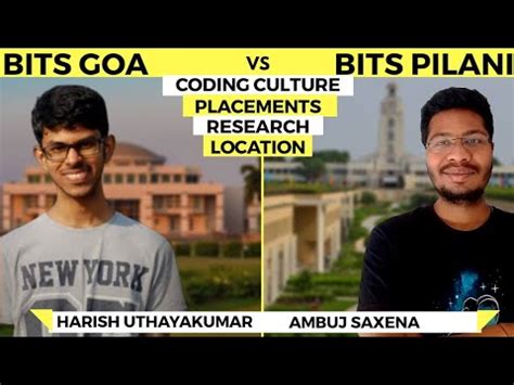 Bits Pilani Vs Bits Goa Placements Coding Culture Research