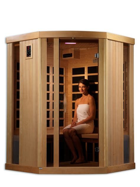 Solaris 3 Person Corner Commercial Grade Sauna