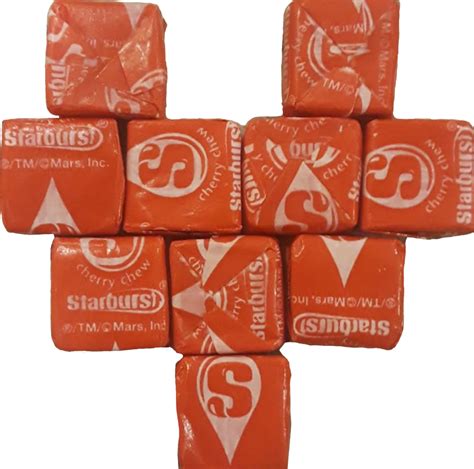 Download Heart Starburst Starbursts Orange Candy Coin Purse Clipart