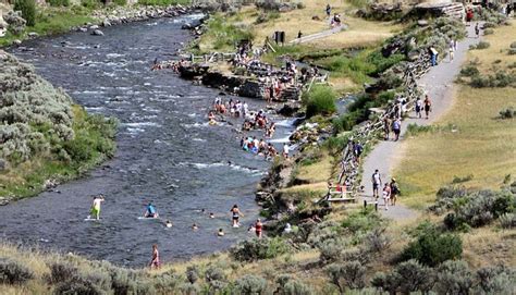 Swim In Yellowstones Boiling River