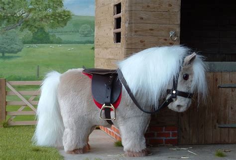 Palomino Model Shetland Pony With Tack Shetland Pony Rocking Horses