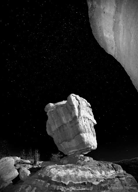 Starry Night At Balanced Rock Joseph Thomas