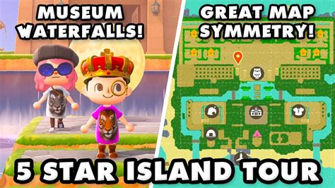 This Gorgeous 5 Star Island Has Excellent Symmetry Animal Crossing New
