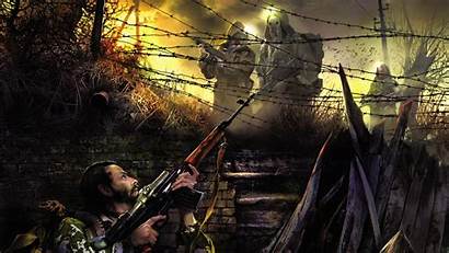 Wallpapers Apocalyptic Zombie Apocalypse Stalker October Background