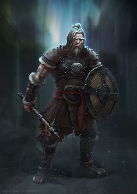 Oleg Matsokin Barbarian Gladiator Characters Fantasy