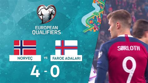 Euro 2020 elemelerinde gruplar, fikstür & sonuçlar. Norveç 4-0 Faroe Adaları | EURO 2020 Elemeleri Maç Özeti ...