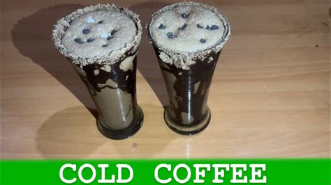 Cafe Style Cold Coffee Recipe Cooking With Farhana Youtube