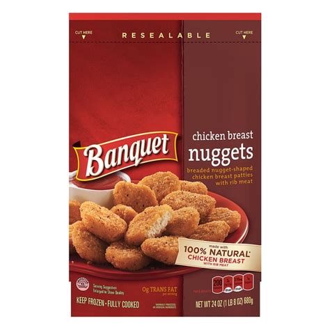 Banquet Chicken Breast Nuggets 24 Oz Instacart