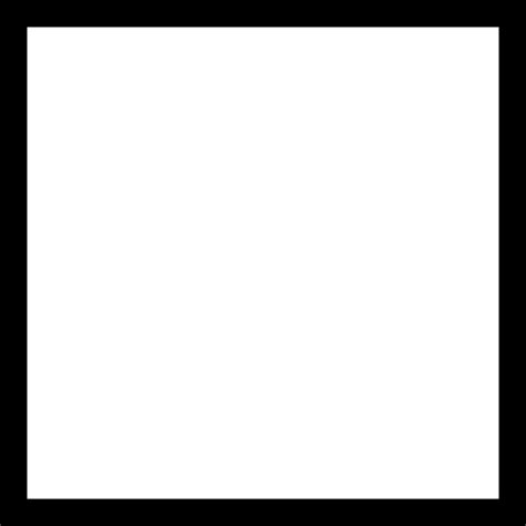 Black Square Shape Png Clipart Png All Png All
