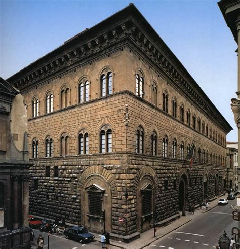 Palazzo Medici Riccardi In Florence Renaissance Architectuur Nadruk