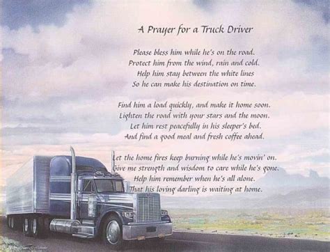 Truck Drivers Prayer Quotes Pinterest Swift Good News And Dr Who