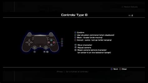 Kingdom Hearts 3 Dual Shock 4 Controller Button Layouts Type A And B