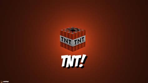 Download Launching Blast With Minecraft Tnt Wallpaper