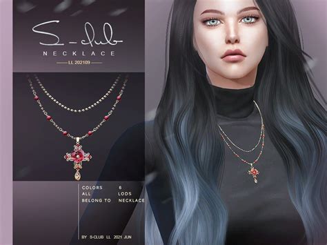 The Sims Resource S Club Ts4 Ll Necklace 202109