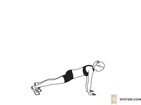 Burpees Illustrated Exercise Guide