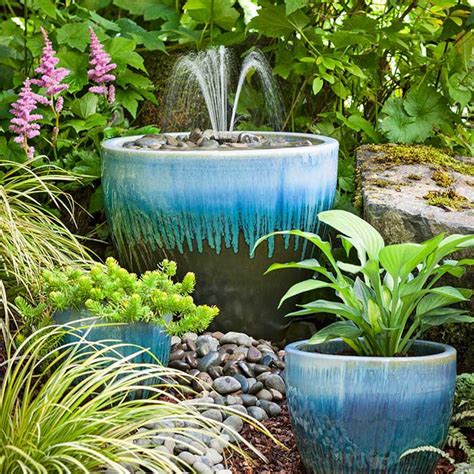 Backyard Water Fountains Diy Backyard Design Ideas