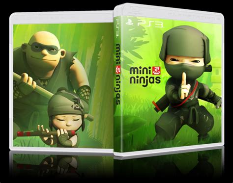 Mini Ninjas Playstation 3 Box Art Cover By Danhallock