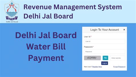 Delhi Jal Board Bill Payment How To Pay Online