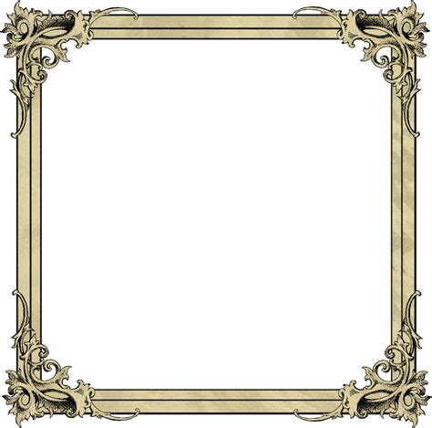 Picture Frame Png And Clipart Images Frame Transparent Free