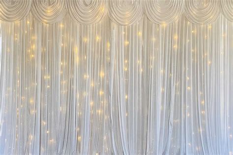 Fairy Light Curtain Backdrop Kelly Ann Events Melbourne Hire