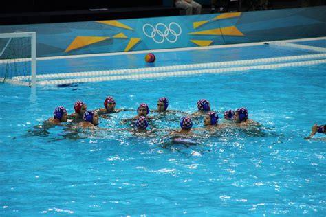 Water Polo Croatia S Pre Match Huddle Richard Crowest Flickr