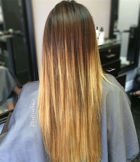 Ombre hair is a coloring effect in which the bottom portion of your hair looks lighter than the top portion. Sleek and Sexy Hair Beauty with Ombre Straight Hair