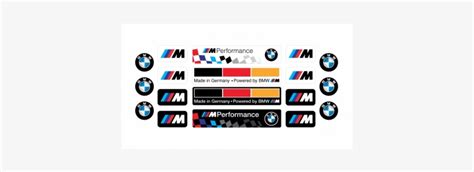 Bmw Emblems Set Bmw Car Sticker Png 400x350 Png Download Pngkit