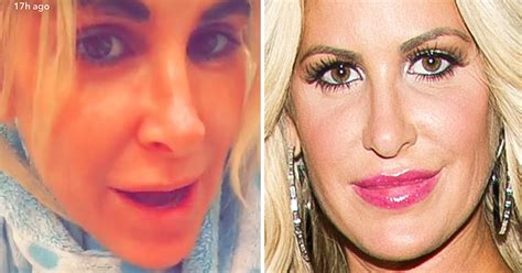Kim Zolciak Goes Without Makeup In Snapchat Selfies Us Weekly