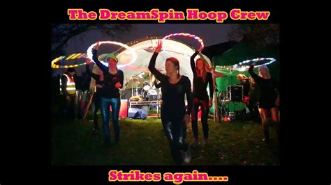 Lighting Up Winter With Dreamspin Hoop Dance Led Hoop Crew Youtube