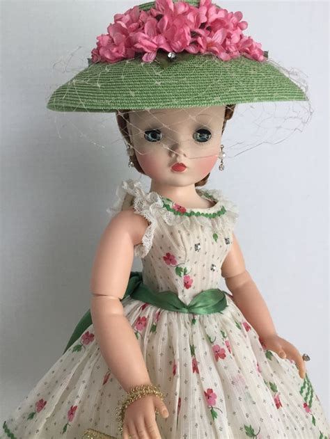 1957 Dimity Clover Print Sundress Vintage Madame Alexander Dolls