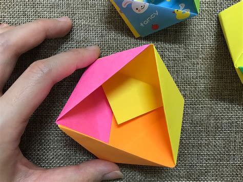 Tutorial #29: Easy Origami Box | The Idea King