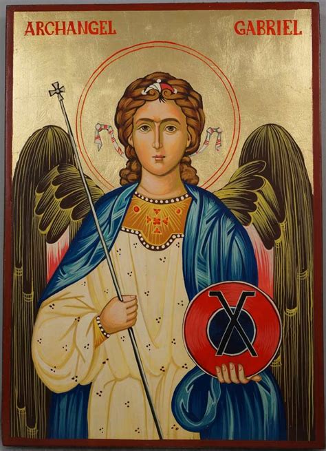 St Archangel Gabriel Orthodox Icon Blessedmart