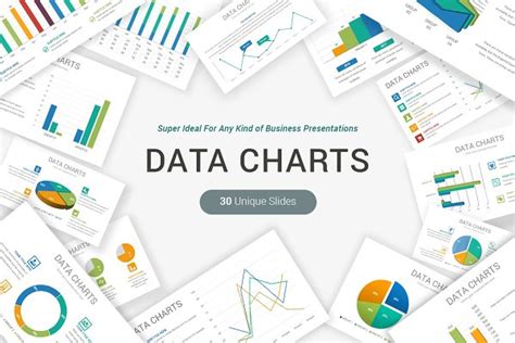 Data Charts Powerpoint Template Creative Powerpoint Templates