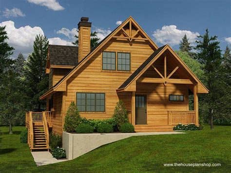 Espectacular casa de madera modular totalmente equipada. 12 diseños de casas de montaña - ARQUITECTURA de CASAS