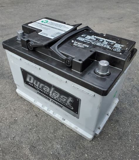 H6 Agm Car Battery Group Size 48 Duralast Platinum For