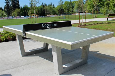 Yes You Can Customize Your Concrete Ping Pong Table Sanderson Concrete