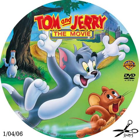 The film starts with tom and jerry going off on their own after their home is demolished, only to discover that they can talk — and sing — as they become friends. Tom And Jerry: The Movie - Custom DVD Labels - Tom and ...