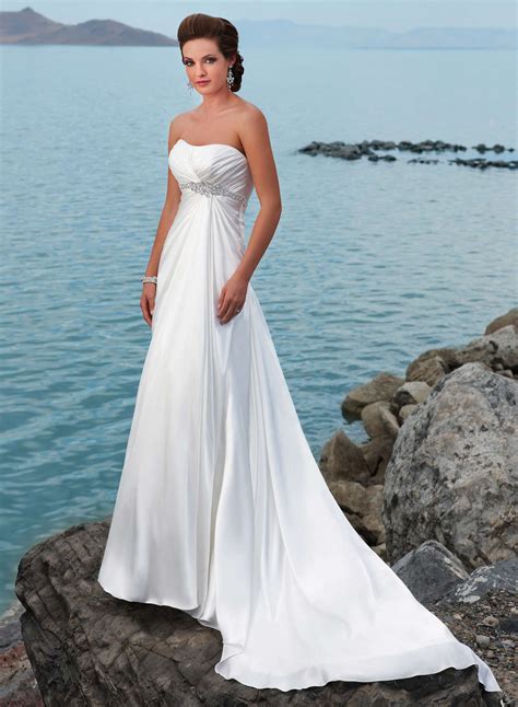 Strapless Beach Wedding Dresses Exotic And Sexy Beach Dress Style Sang Maestro