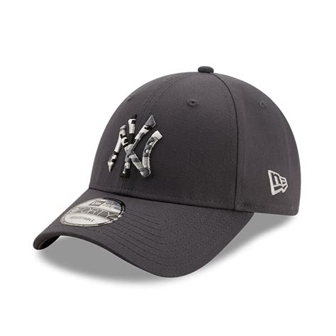 Official New Era New York Yankees Mlb Camo Infill Graphite 9forty