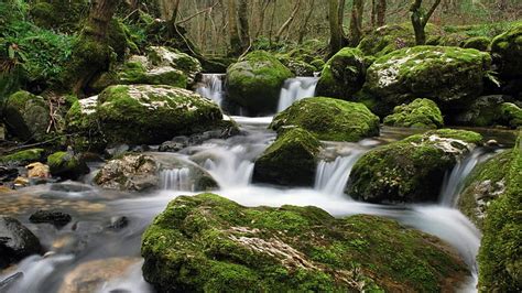 Hd Wallpaper Waterfall Photography Nature Cellphone Water Water And