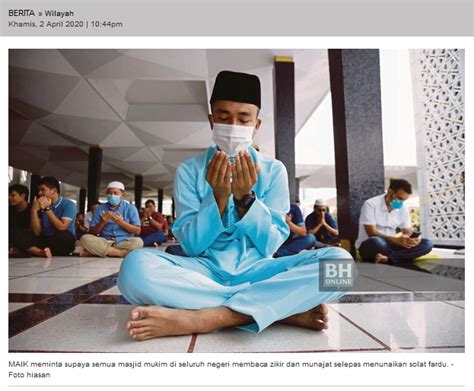 Juga mencari resepi halal , wanita , pengembaraan , bahasa & berita sastera di beritaharian.sg. Portal Rasmi MAIK - BERITA HARIAN ONLINE - BANYAKKAN ZIKIR ...
