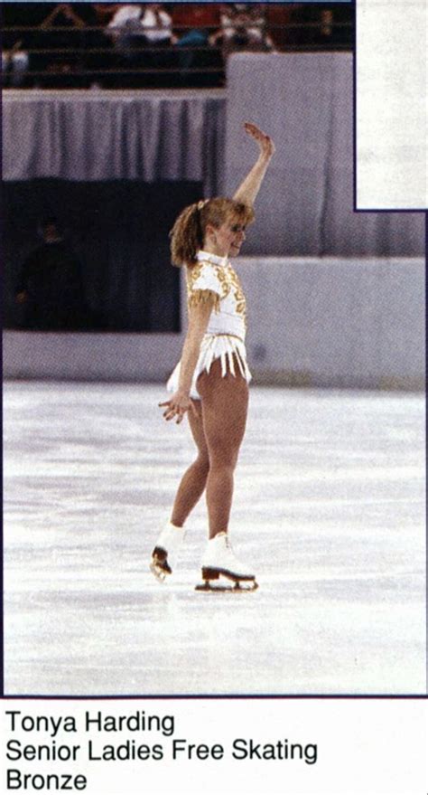 Tonya Harding Performing Her Free Skate During The Us Figure Skating Championships In Orlando