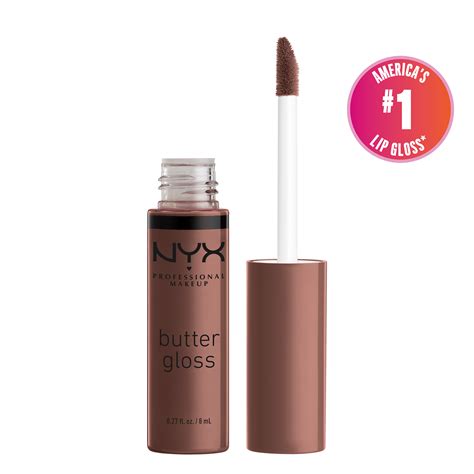 Nyx Professional Makeup Butter Gloss Non Sticky Lip Gloss Ginger Snap