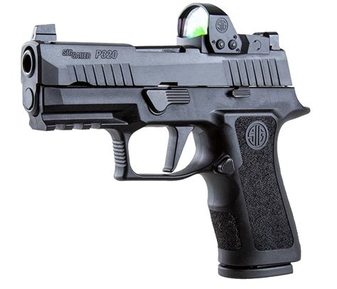 Sig Sauer P320 Xcompact 9mm Pistol With Romeo1 Pro Optic Black 320xc