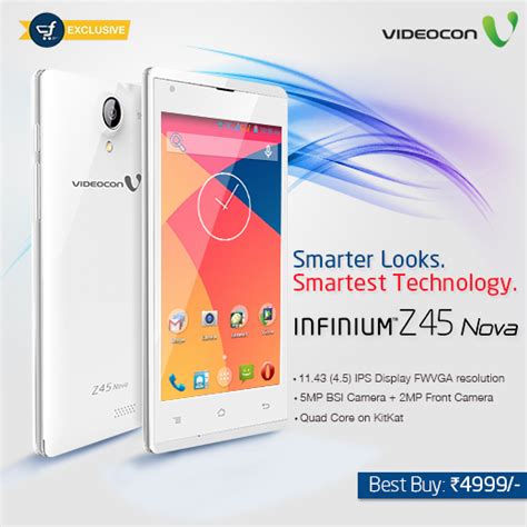 You Get Smarter Looks Smartest Technology With The New Videocon Infinium Z Nova Buy It